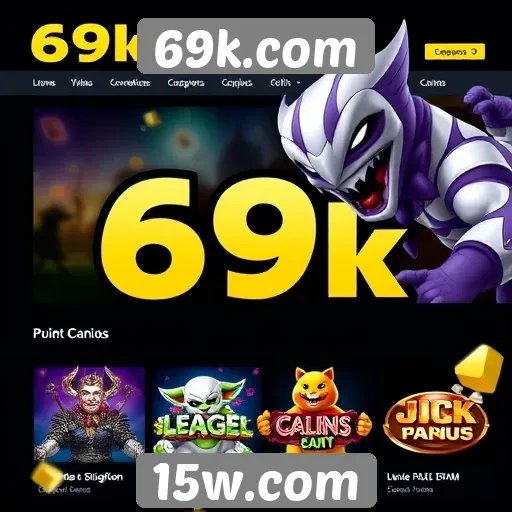 Comparativo entre 69k.com e outros sites de jogos